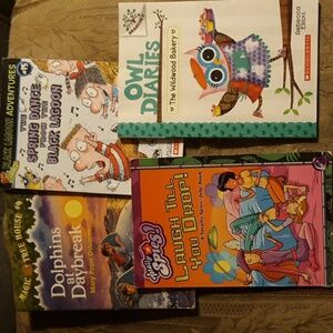Lot of 4 kids books